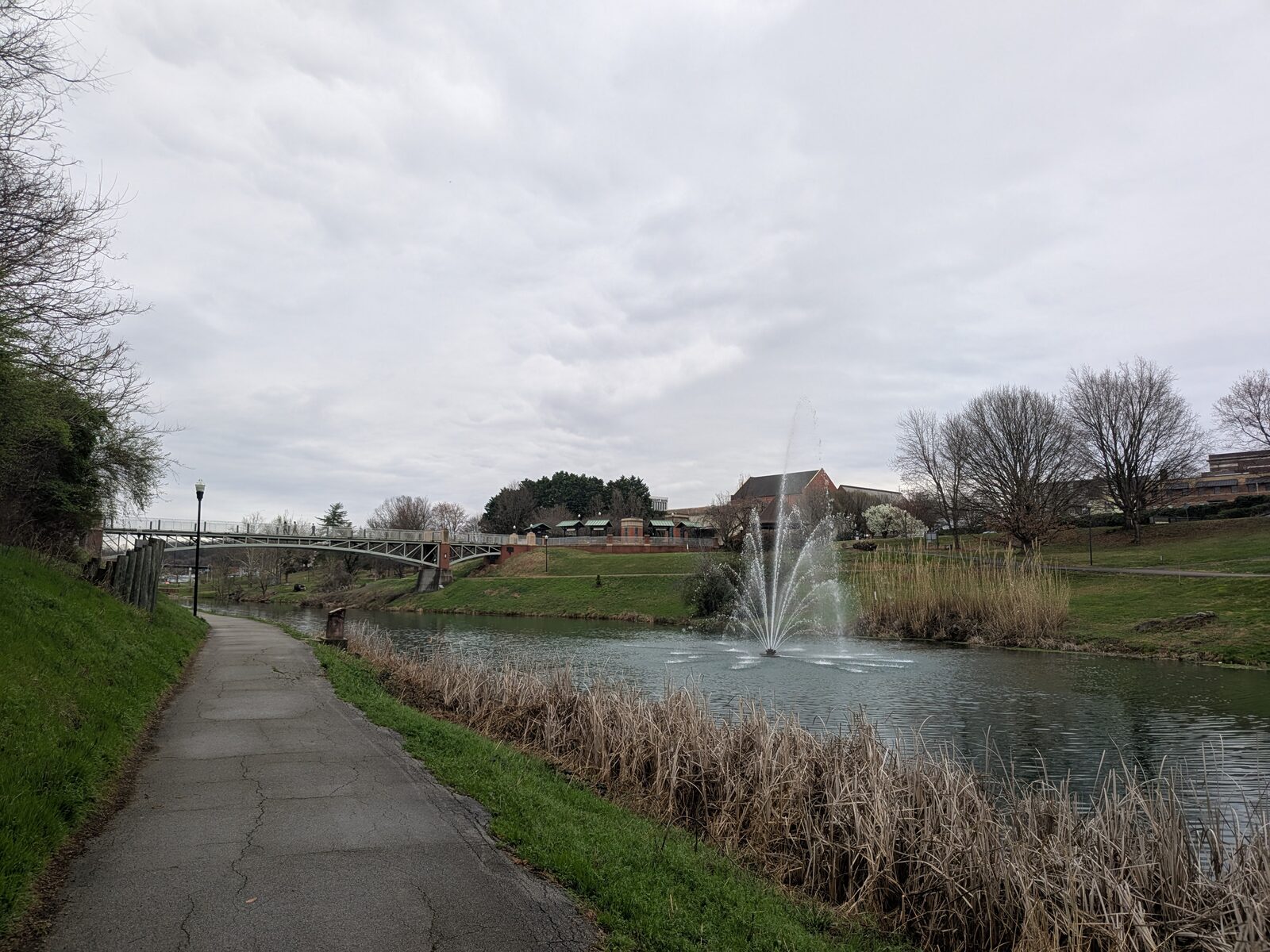Maryville greenway and park access along the water.