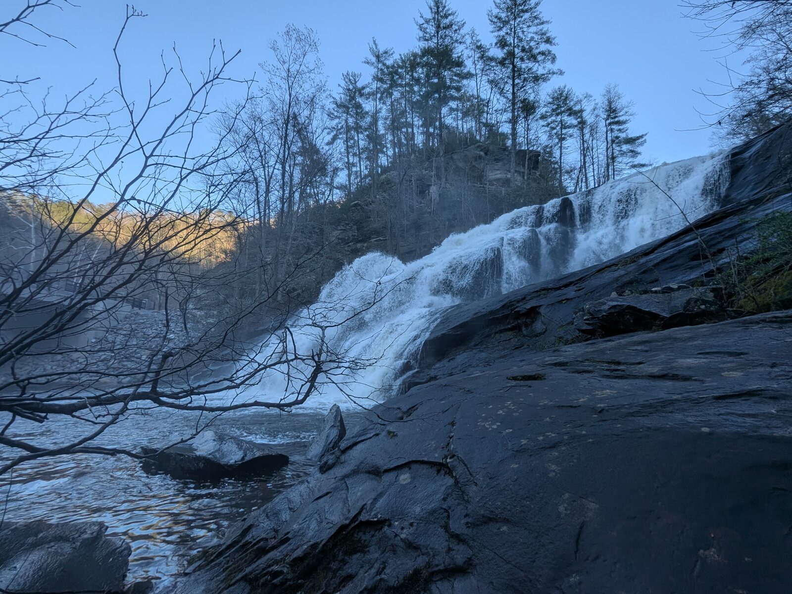 Waterfall in the Tellico Plains area.